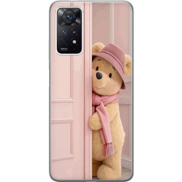 Xiaomi Redmi Note 11 Pro Genomskinligt Skal Nalle Puh Disney Motiv Tecknad Serie Klassisk Populär Barn Motiv Disneyfigur Ikonisk Karaktär