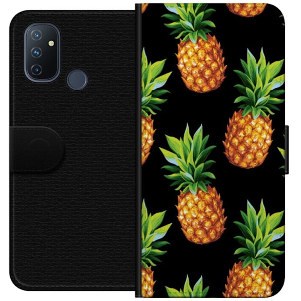 OnePlus Nord N100 Lommeboketui Ananas