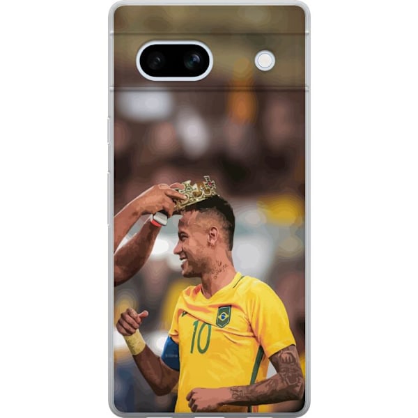 Google Pixel 7a Gennemsigtig cover Neymar