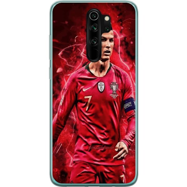 Xiaomi Redmi Note 8 Pro  Genomskinligt Skal Ronaldo Skills – CR7 Design för Äkta Supporters
