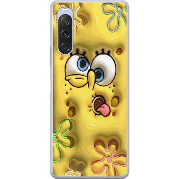 Sony Xperia 10 V Gennemsigtig cover SvampBob