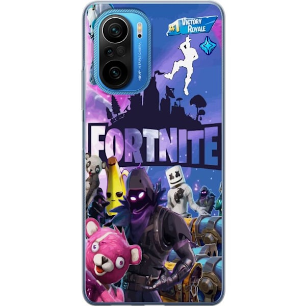 Xiaomi Poco F3 Gjennomsiktig deksel Fortnite