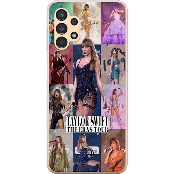 Samsung Galaxy A13 Läpinäkyvä kuori Taylor Swift Eras