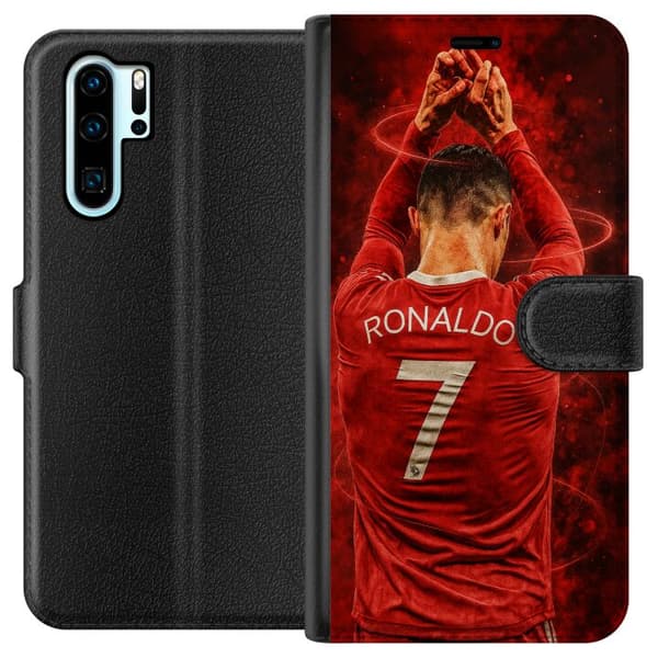 Kompatibelt Lommeboketui til Huawei P30 Pro Ronaldo