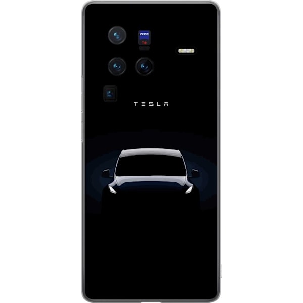 vivo X80 Pro Gjennomsiktig deksel Tesla