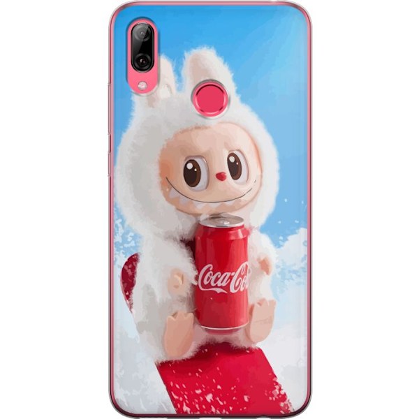 Huawei Y7 (2019) Gjennomsiktig deksel Labubu Summer Edition