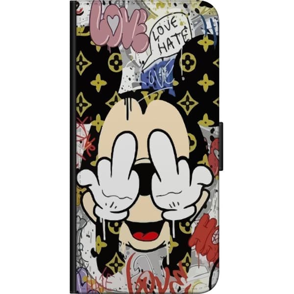 Kompatibel Tegnebogsetui til Motorola Moto G9 Play Mickey Mouse