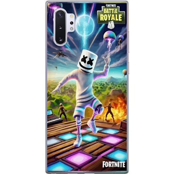 Samsung Galaxy Note10+ Gennemsigtig cover Fortnite