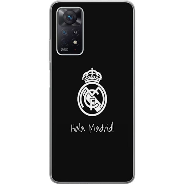 Xiaomi Redmi Note 11 Pro 5G Läpinäkyvä kuori Real Madrid