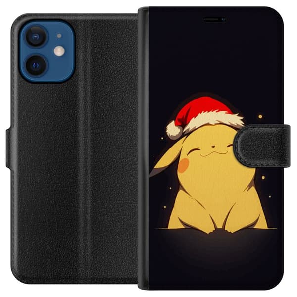 Kompatibelt Plånboksfodral till Apple iPhone 12 Pikachu