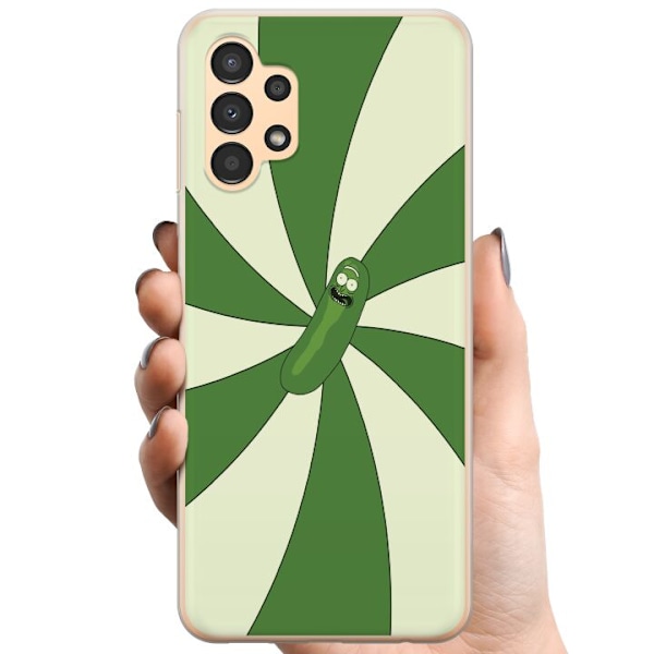 Samsung Galaxy A13 TPU Mobildeksel Pickle Rick