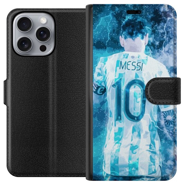 Apple iPhone 16 Pro Max Tegnebogsetui Lionel Andrés Messi