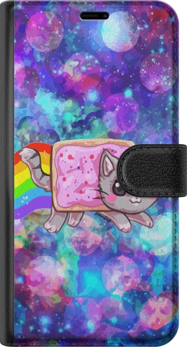 Kompatibel Tegnebogsetui til Samsung Galaxy S23 Flyvende kat