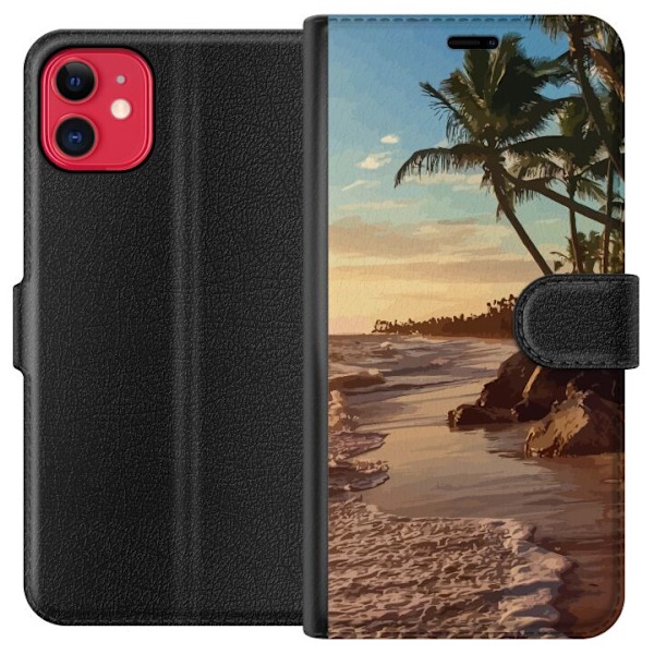 Apple iPhone 11 Tegnebogsetui Strand