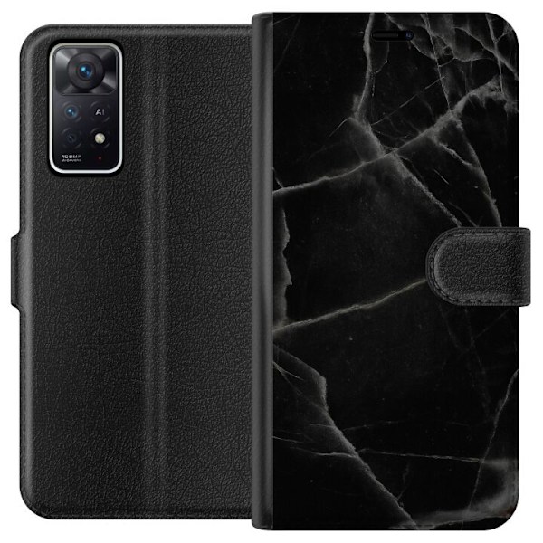 Xiaomi Redmi Note 11 Pro 5G Plånboksfodral Svart marmor