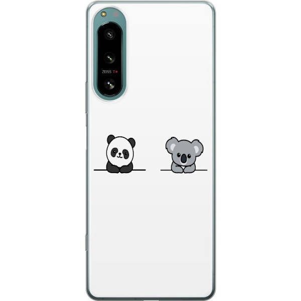 Sony Xperia 5 IV Läpinäkyvä kuori Panda Koala