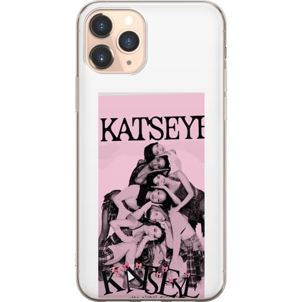 Kompatibelt Mobilskal till Apple iPhone 11 Pro KATSEYE i rosa rosa