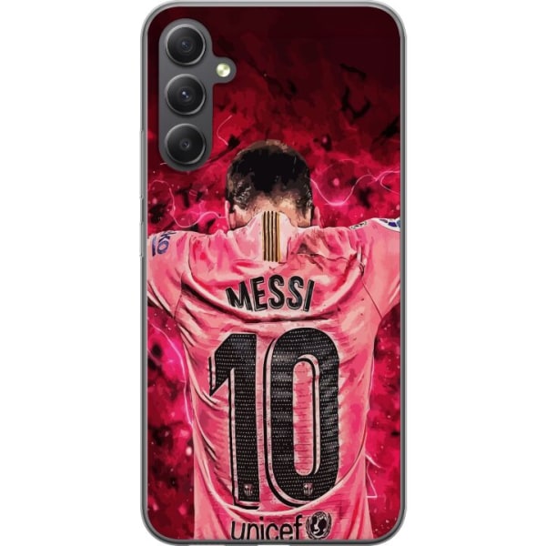 Samsung Galaxy A05s Gennemsigtig cover Messi