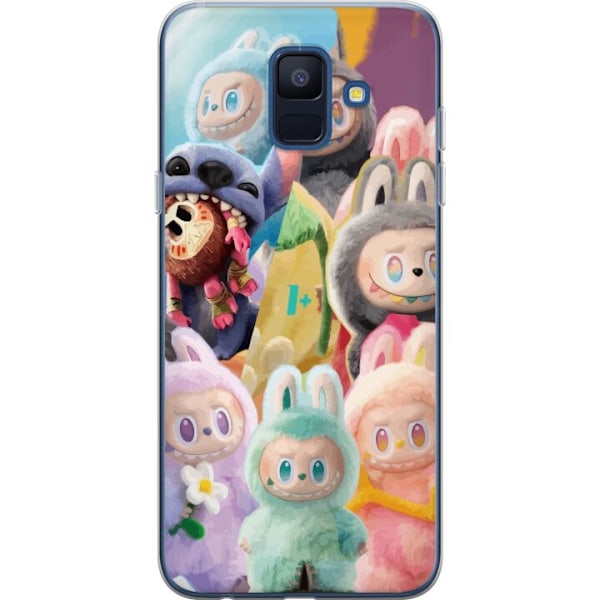 Samsung Galaxy A6 (2018) Läpinäkyvä kuori iso