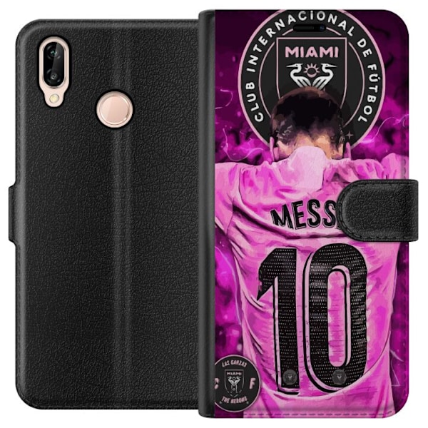 Huawei P20 lite Tegnebogsetui Messi