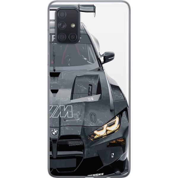 Samsung Galaxy A71 Läpinäkyvä kuori BMW