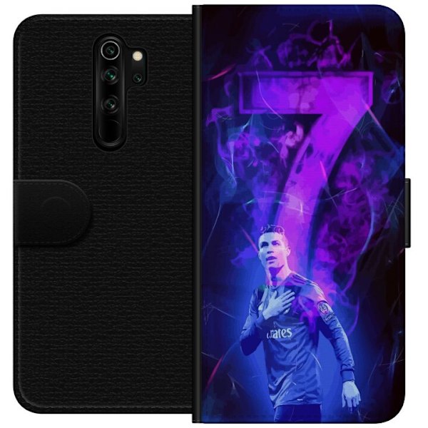 Xiaomi Redmi Note 8 Pro  Tegnebogsetui Ronaldo 7 - Fodboldlege