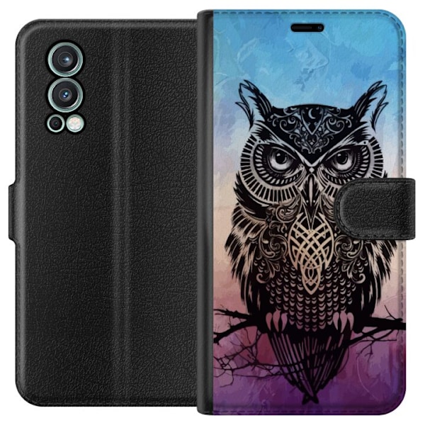 OnePlus Nord 2 5G Lompakkokotelo Pöllö