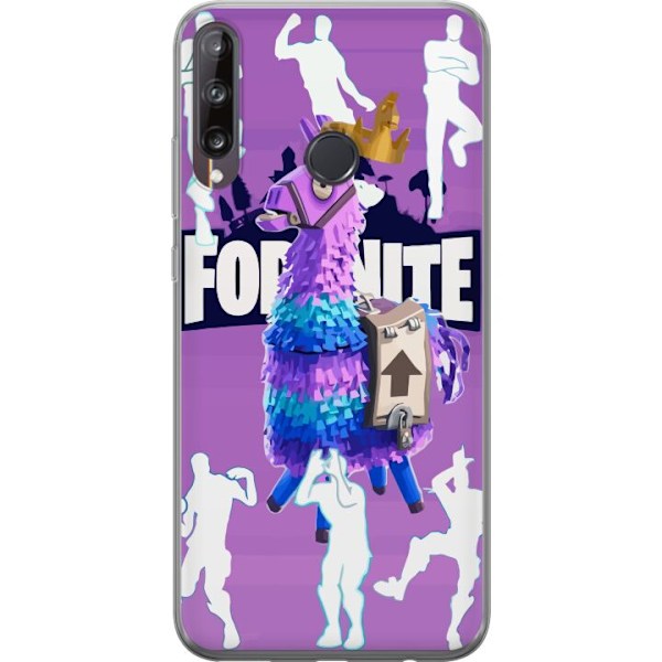 Huawei P40 lite E Läpinäkyvä kuori Fortnite