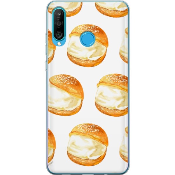 Huawei P30 lite Gennemsigtig cover Semlor