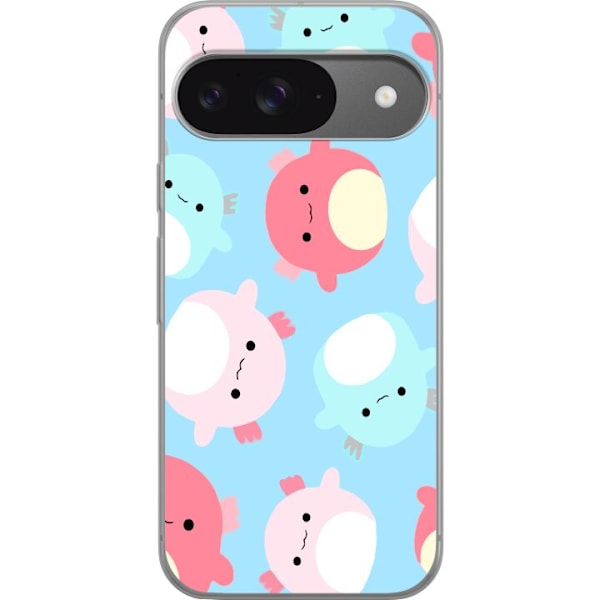 Google Pixel 9 Pro Gjennomsiktig deksel Squishmallow