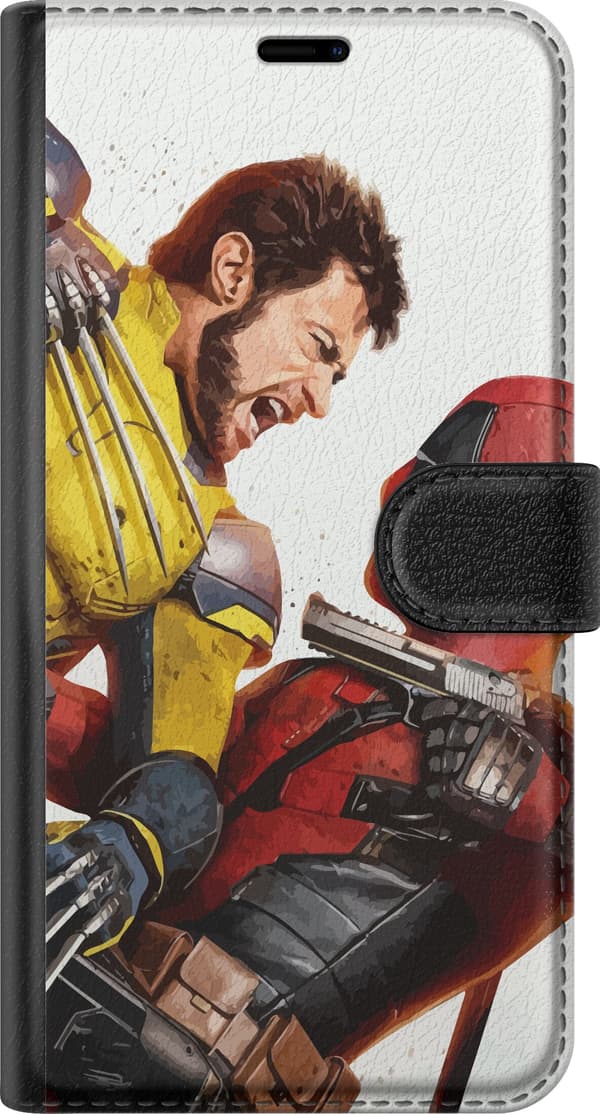 Kompatibelt Plånboksfodral till Apple iPhone 11 Deadpool & Wolverine