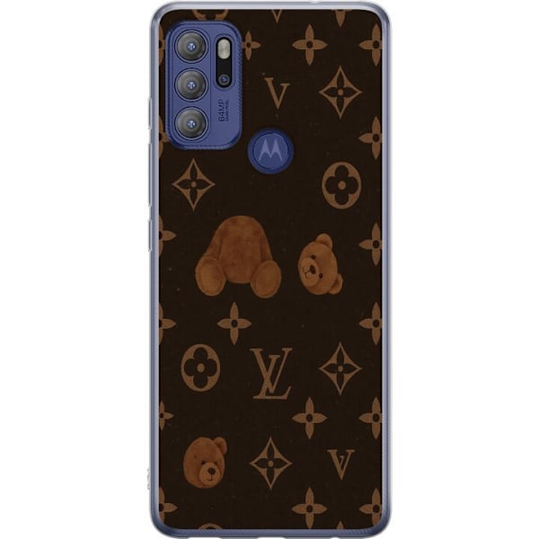 Motorola Moto G60S Läpinäkyvä kuori Plush Luxe