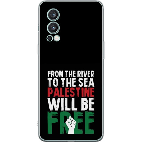 OnePlus Nord 2 5G Gennemsigtig cover Fri Palæstina