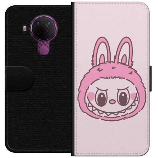 Nokia 5.4 Lommeboketui Labubu Dyrekretsbunnyutgave