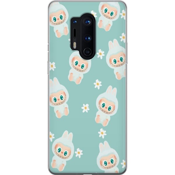 OnePlus 8 Pro Läpinäkyvä kuori Labubu Candy Vibes