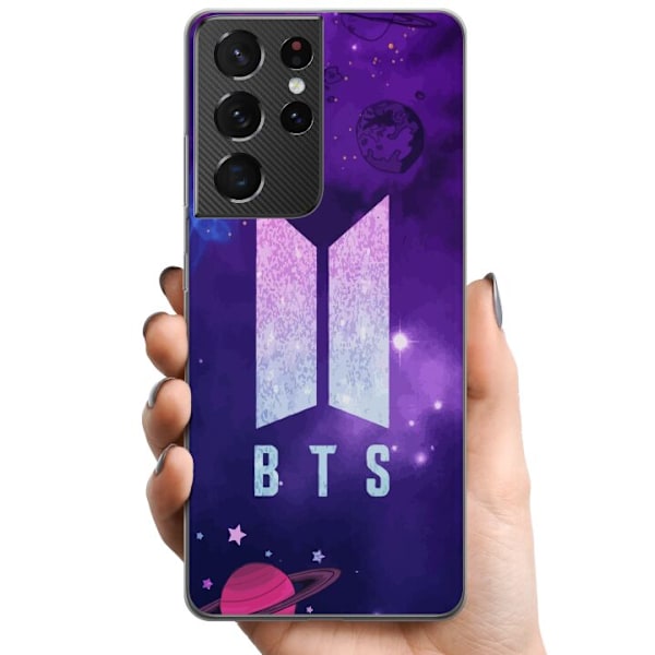Samsung Galaxy S21 Ultra 5G TPU Matkapuhelimen kuori BTS
