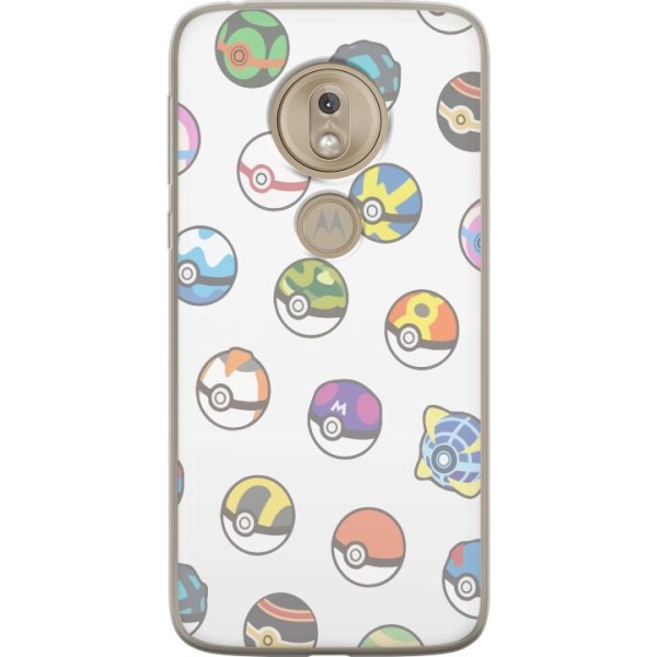 Motorola Moto G7 Play Gennemsigtig cover Pokemon