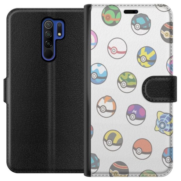Xiaomi Redmi 9 Plånboksfodral Pokemon