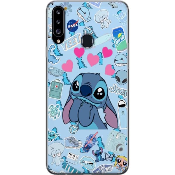 Kompatibelt Mobilskal till Samsung Galaxy A20s stitch