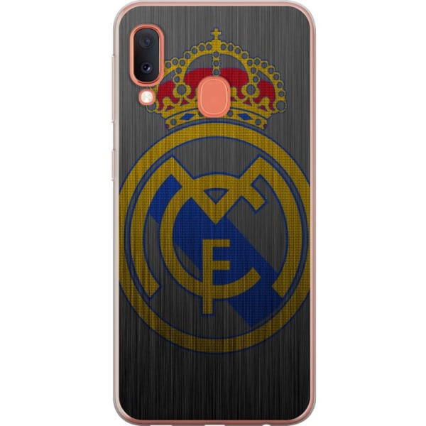 Samsung Galaxy A20e Gennemsigtig cover Real Madrid CF