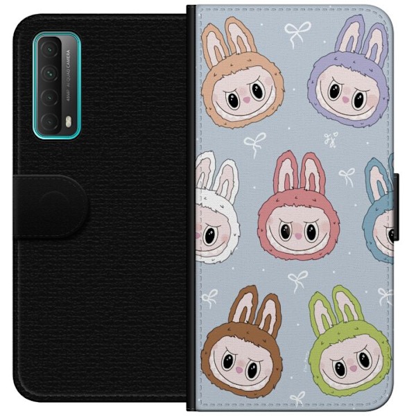 Huawei P smart 2021 Lommeboketui Pastel Labubu