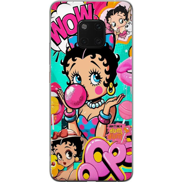 Huawei Mate 20 Pro Gennemsigtig cover Betty Boop