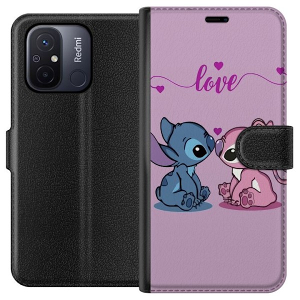 Xiaomi Redmi 12C Plånboksfodral Lilo & Stitch – Angel Editi