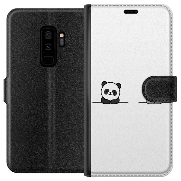 Samsung Galaxy S9+ Lompakkokotelo Panda Koala