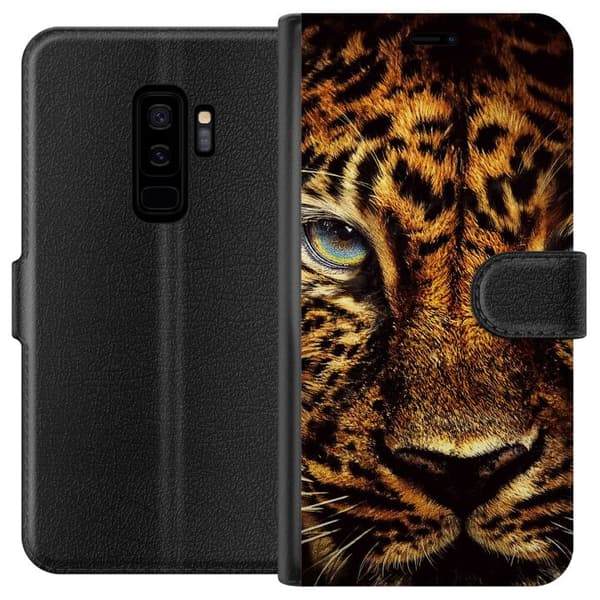 Kompatibel Tegnebogsetui til Samsung Galaxy S9+ leopard