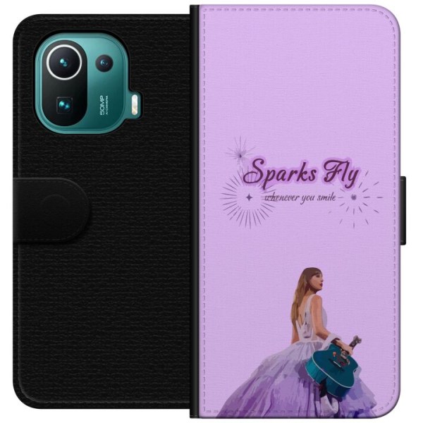 Xiaomi Mi 11 Pro Lompakkokotelo Taylor Swift - Sparks Fly