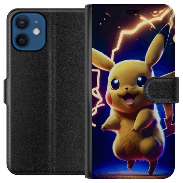 Yhteensopiva Lompakkokotelo Apple iPhone 12 mini Pikachu