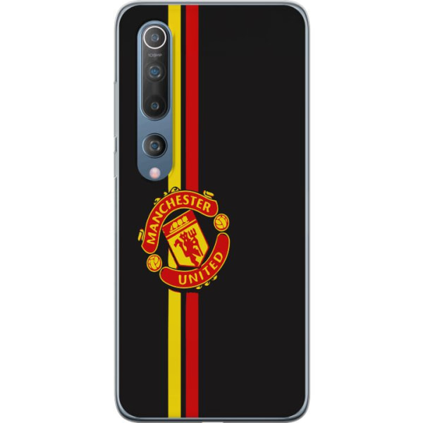 Xiaomi Mi 10 5G Gennemsigtig cover Manchester United F.C.