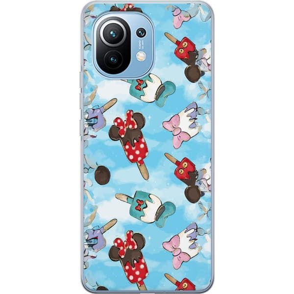 Kompatibelt Mobildeksel til Xiaomi Mi 11 Tecknade glassfigurer blå