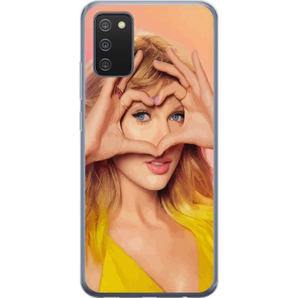 Samsung Galaxy A02s Genomskinligt Skal Taylor Swift